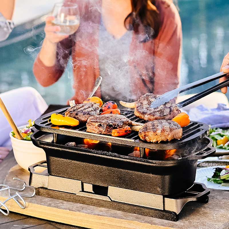 Sportsman's Pro Cast Iron Grill™ - Image 4