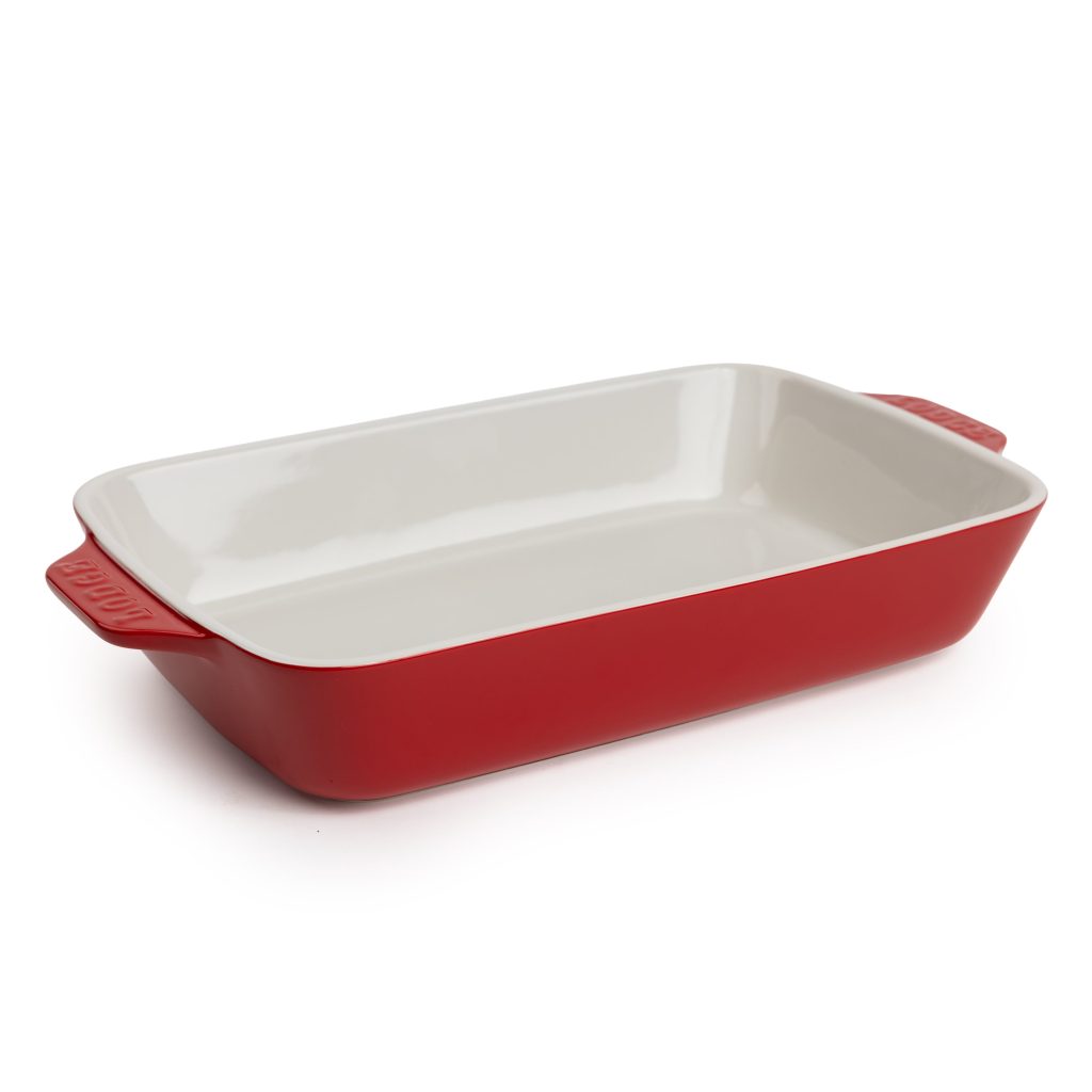 Large Stoneware Casserole Dish. 13 x 9 Inch