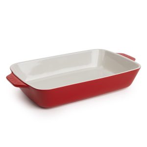 Large Stoneware Casserole Dish. 13 x 9 Inch