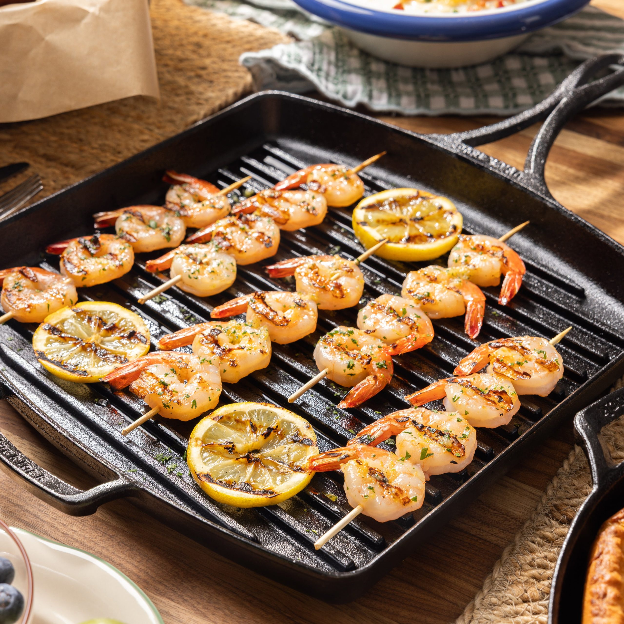 Blacklock 12 Inch Lightweight Cast Iron Grill Pan - Image 6