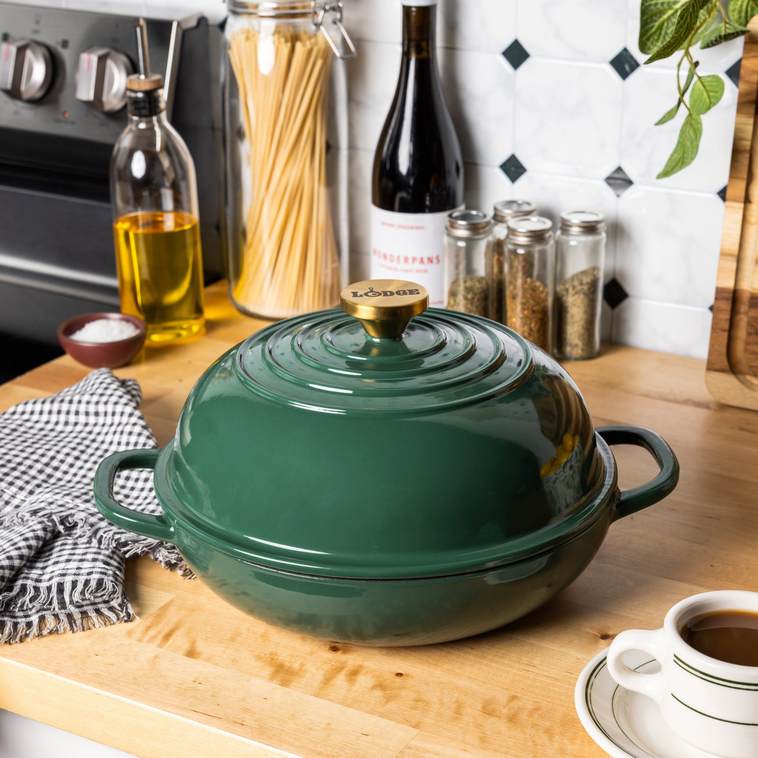 10.35 Inch Enameled Cast Iron Bread Oven - Image 11