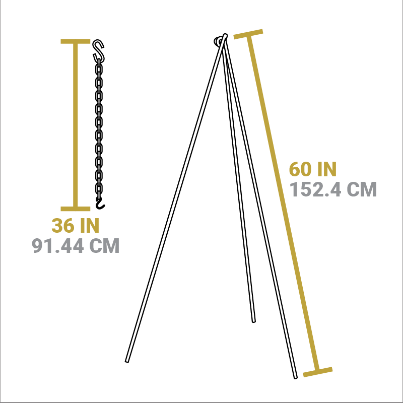 Camp Tripod. 2 Pack - Image 7