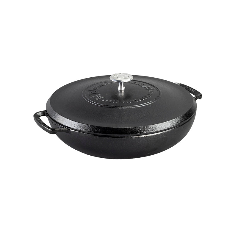 Blacklock 4 Quart Lightweight Cast Iron Braiser - Image 6