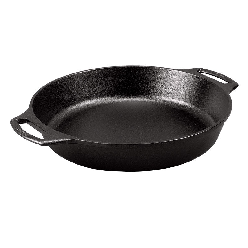 10.25 Inch Seasoned Cast Iron Baker's Skillet - Image 7