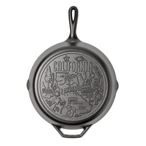 American Road Trip: 12 Inch Seasoned Cast Iron Skillet. California