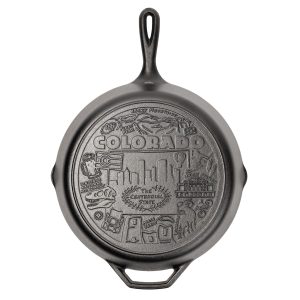 American Road Trip: 12 Inch Seasoned Cast Iron Skillet. Colorado