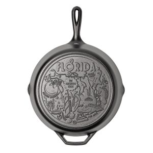 American Road Trip: 12 Inch Seasoned Cast Iron Skillet. Florida