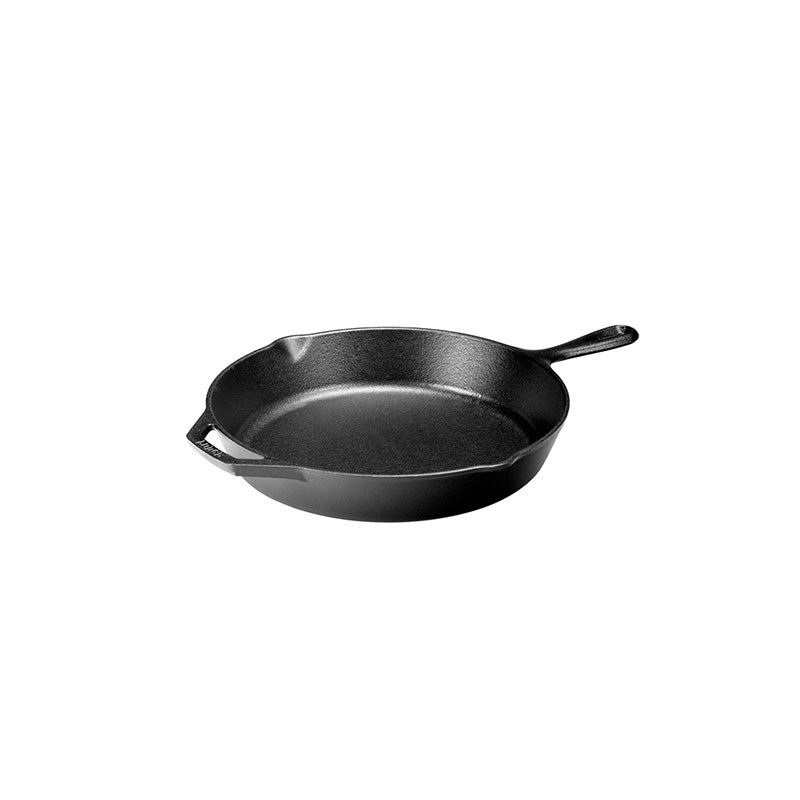 12 Inch Seasoned Cast Iron Butterfly Sugar Skull Skillet - Image 3