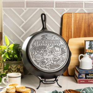 American Road Trip: 12 Inch Seasoned Cast Iron Skillet. Tennessee
