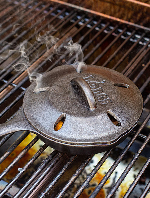 6.5 Inch Seasoned Cast Iron Smoker Skillet - Image 4