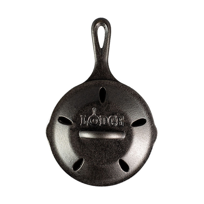 6.5 Inch Seasoned Cast Iron Smoker Skillet - Image 9