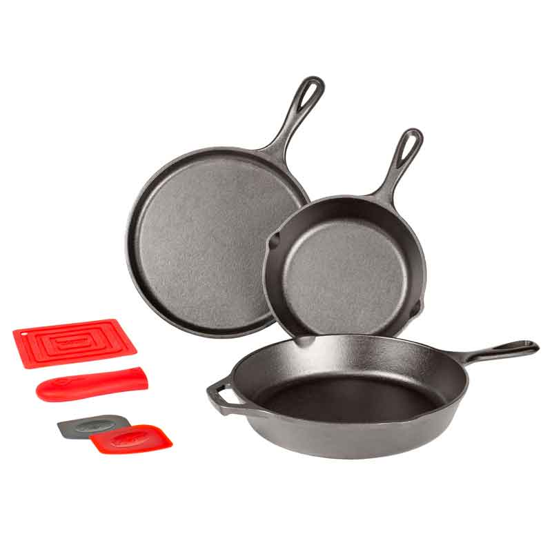 Essential Seasoned Cast Iron Skillet Set - Image 21