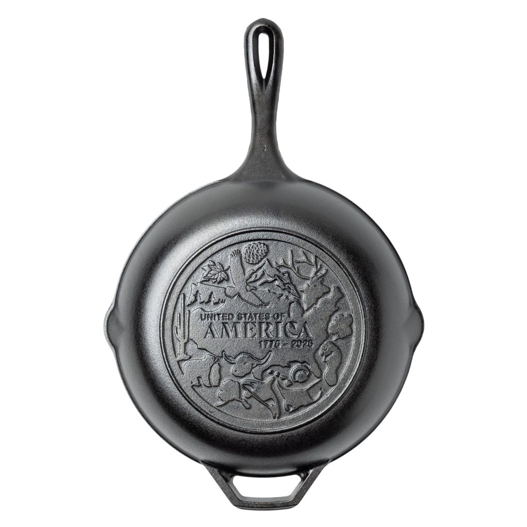 Lodge Chef Collection 10 Inch Seasoned Cast Iron Skillet. USA Frontier