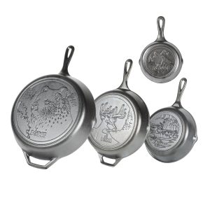 Wildlife Cast Iron Skillet Set