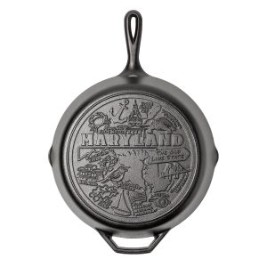 American Road Trip: 12 Inch Seasoned Cast Iron Skillet. Maryland
