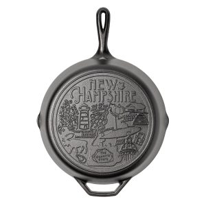 American Road Trip: 12 Inch Seasoned Cast Iron Skillet. New Hampshire