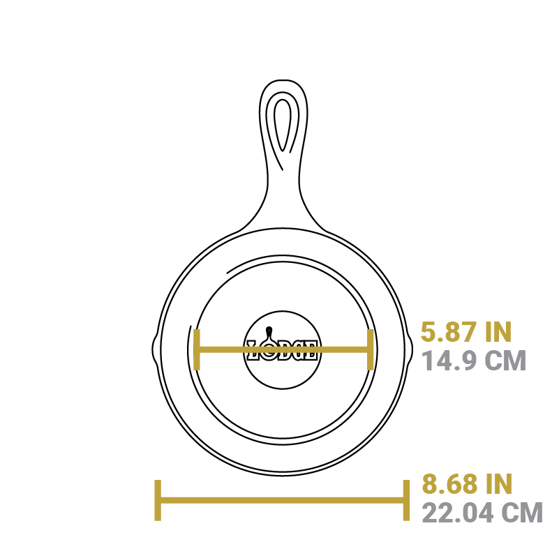Seasoned Cast Iron 5 Piece Set - Image 6